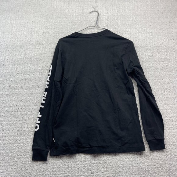 Y2K Vans Off The Wall Checkerboard Long Sleeve Black / White Women XS Skatercore - Picture 10 of 14